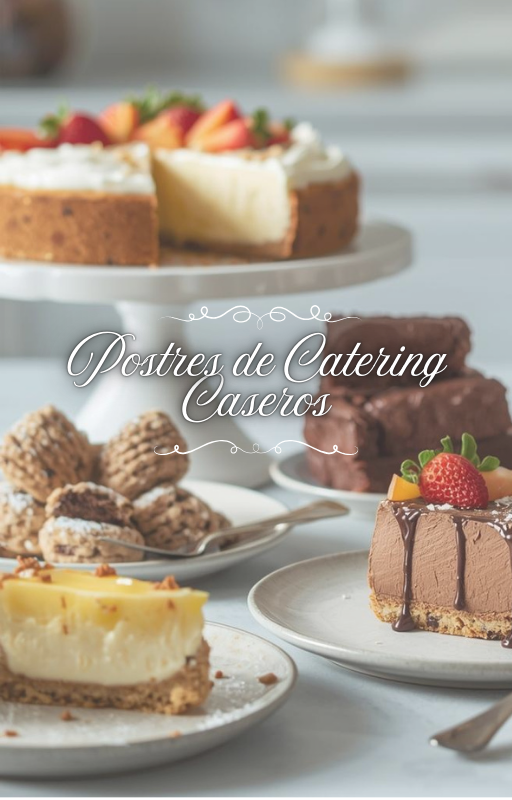 Postres de Catering Caseros: Ebook.